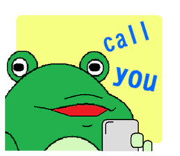 frog & tadpole sticker #1375786