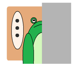 frog & tadpole sticker #1375806