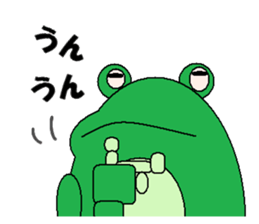 frog & tadpole sticker #1375815