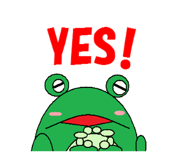 frog & tadpole sticker #1375822