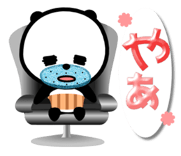 guy of panda sticker #1375826