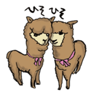 Alpacas. sticker #1376012
