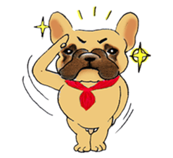 French Bulldog in the house  part1 sticker #1376028