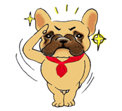 French Bulldog in the house  part1 sticker #1376028