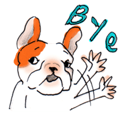 French Bulldog in the house  part1 sticker #1376029
