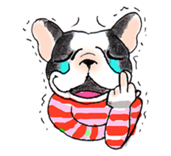 French Bulldog in the house  part1 sticker #1376034