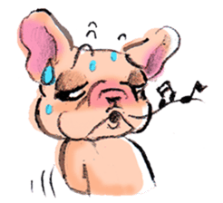 French Bulldog in the house  part1 sticker #1376042