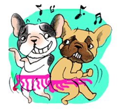 French Bulldog in the house  part1 sticker #1376045