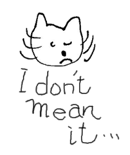 The interlude of the cat named RIN SP/EV sticker #1376203