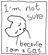 The interlude of the cat named RIN SP/EV sticker #1376206