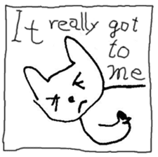 The interlude of the cat named RIN SP/EV sticker #1376209