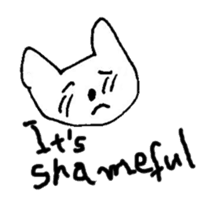 The interlude of the cat named RIN SP/EV sticker #1376212