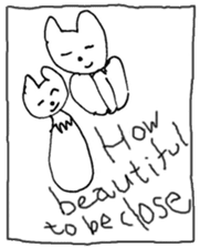 The interlude of the cat named RIN SP/EV sticker #1376215