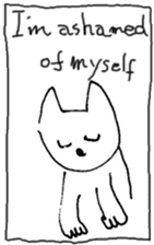 The interlude of the cat named RIN SP/EV sticker #1376223