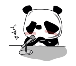 The giant panda sticker sticker #1376427