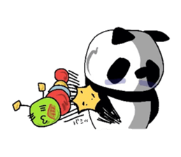 The giant panda sticker sticker #1376429