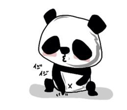 The giant panda sticker sticker #1376430