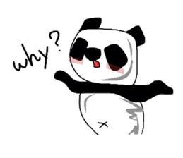 The giant panda sticker sticker #1376452
