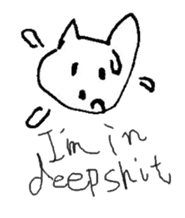 The interlude of the cat named RIN Ex/EV sticker #1376711