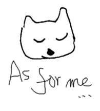 The interlude of the cat named RIN Ex/EV sticker #1376714