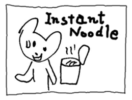 The interlude of the cat named RIN Ex/EV sticker #1376726