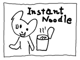 The interlude of the cat named RIN Ex/EV sticker #1376726