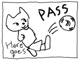 The interlude of the cat named RIN Ex/EV sticker #1376729