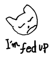 The interlude of the cat named RIN Ex/EV sticker #1376741