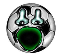 Soccer Ball for soccer fan pride sticker #1377026