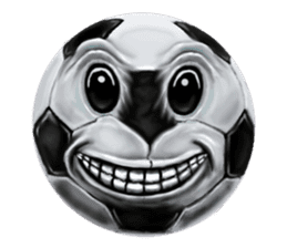 Soccer Ball for soccer fan pride sticker #1377027