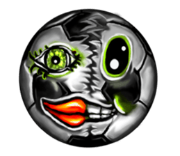 Soccer Ball for soccer fan pride sticker #1377028
