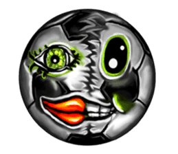 Soccer Ball for soccer fan pride sticker #1377028