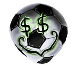 Soccer Ball for soccer fan pride sticker #1377047