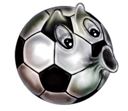 Soccer Ball for soccer fan pride sticker #1377050
