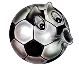 Soccer Ball for soccer fan pride sticker #1377050