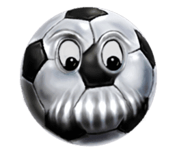 Soccer Ball for soccer fan pride sticker #1377054