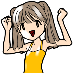 Young three sisters and an adult sister