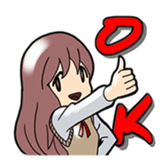 Young three sisters and an adult sister sticker #1377426