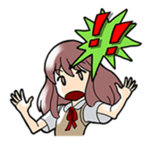 Young three sisters and an adult sister sticker #1377430