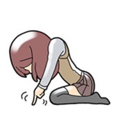 Young three sisters and an adult sister sticker #1377434