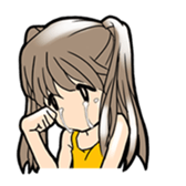 Young three sisters and an adult sister sticker #1377458