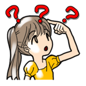 Young three sisters and an adult sister sticker #1377464