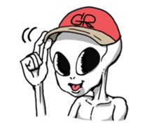 Funny Little Grays sticker #1377468