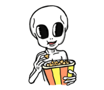 Funny Little Grays sticker #1377470