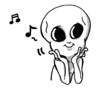 Funny Little Grays sticker #1377473