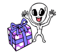 Funny Little Grays sticker #1377481