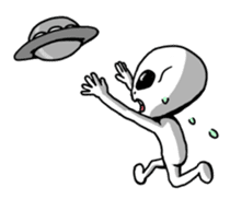 Funny Little Grays sticker #1377484