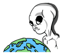 Funny Little Grays sticker #1377492