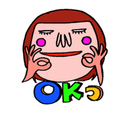 me and the frog. sticker #1377530