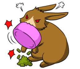 Rabbit Rabbit Rabbit! sticker #1377869